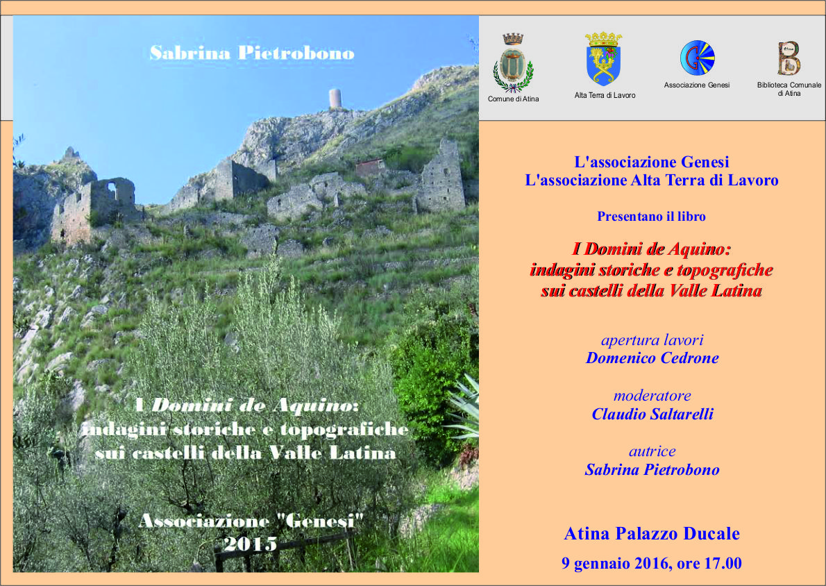 I Domini de Aquino: indagini storiche e topografiche sui castelli della Valle Latina