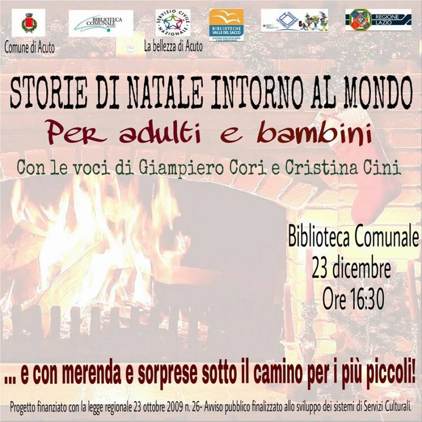 Acuto: Storie di Natale intorno al Mondo!